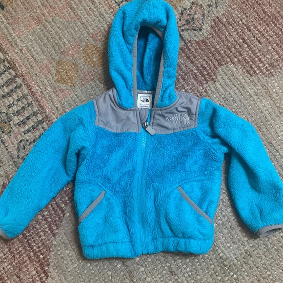 Kids North Face zip up hooded jacket - Picture 1 of 4